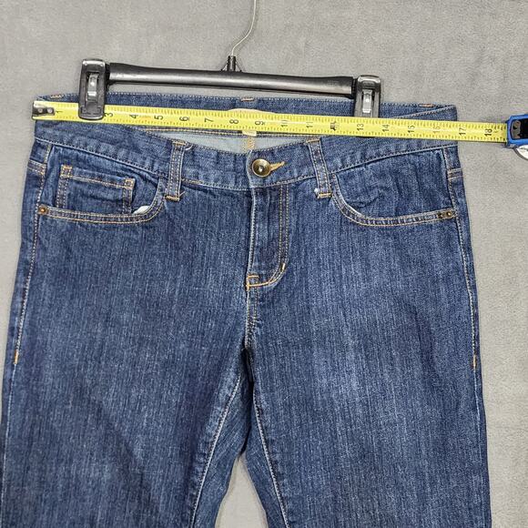 Cabi Jeans Straight Leg Size 8 Dark Indigo Wash Stretchy - Picture 7 of 9